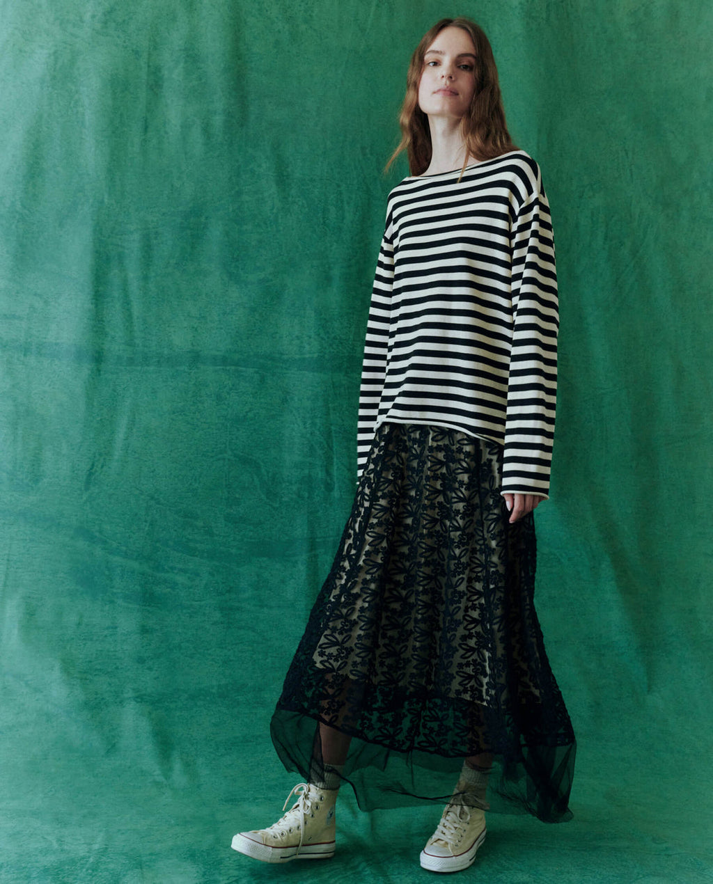 The Great Era Skirt in Black