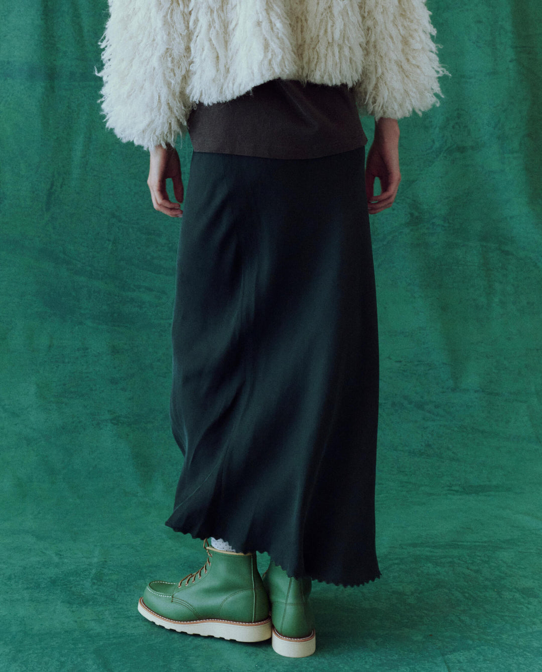 The Great Seabank Skirt in Winter Pine