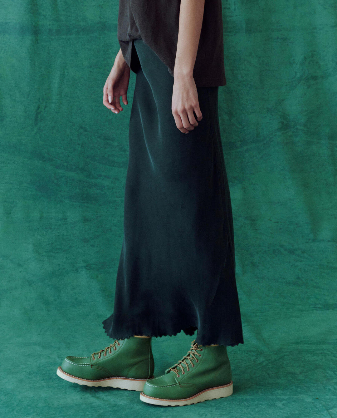 The Great Seabank Skirt in Winter Pine