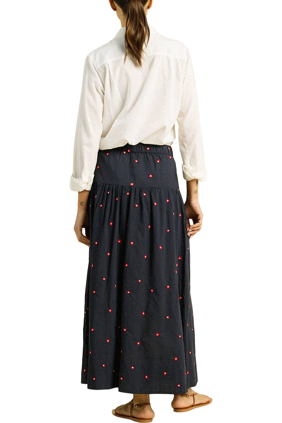 Trovata Birds of Paradis Lydia Skirt in Daisy Dot