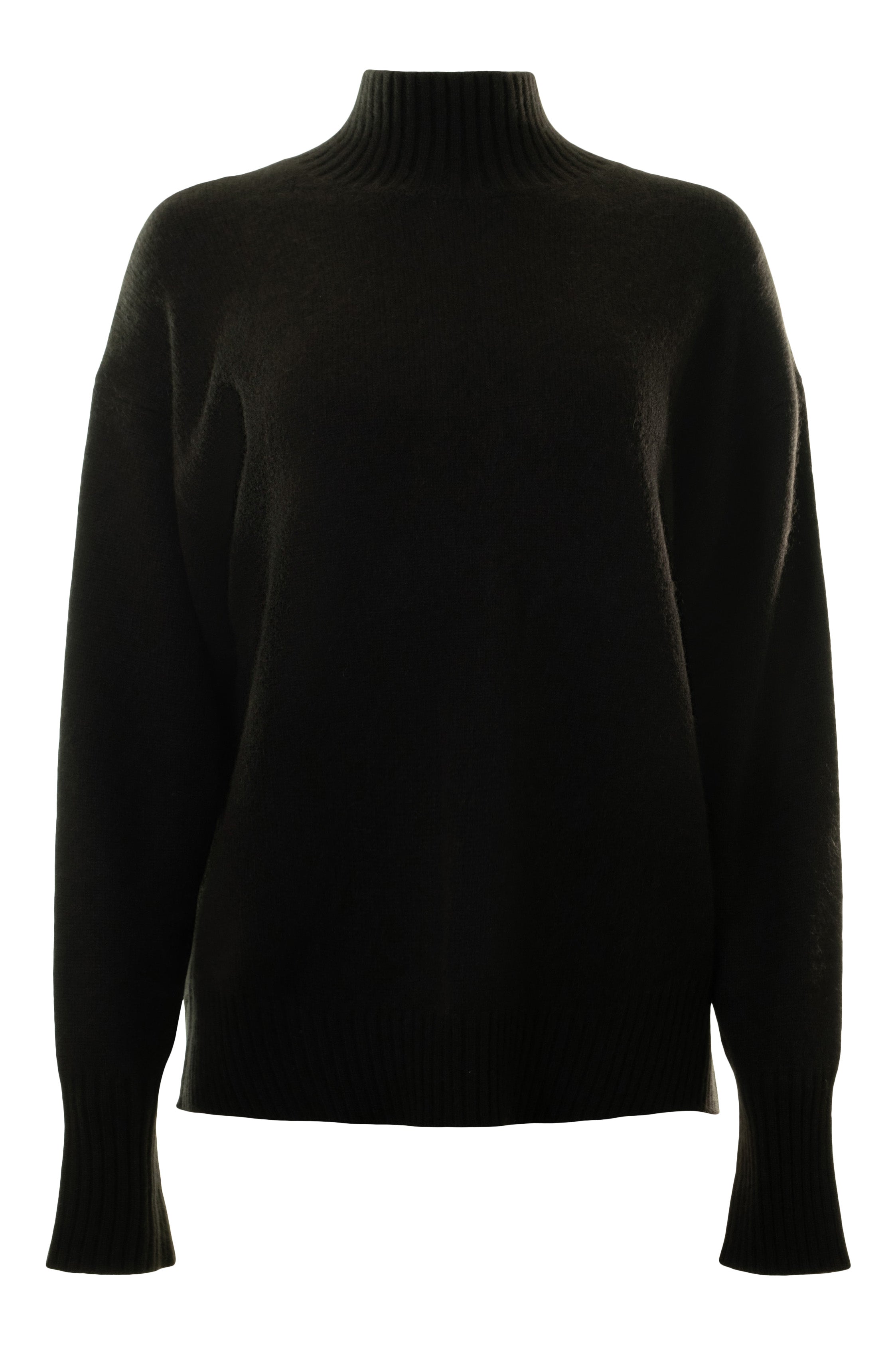 White & Warren Cashmere Oversized Standneck