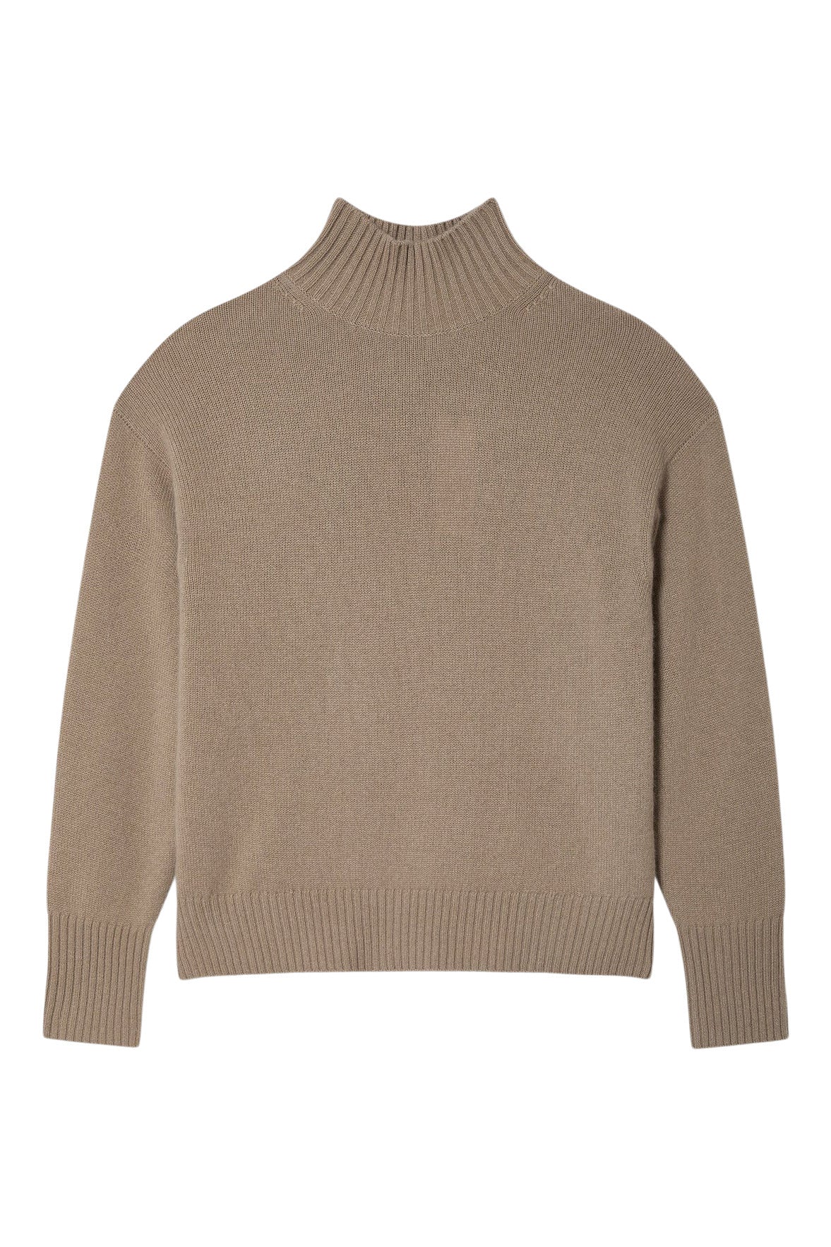 White & Warren Cashmere Oversized Standneck